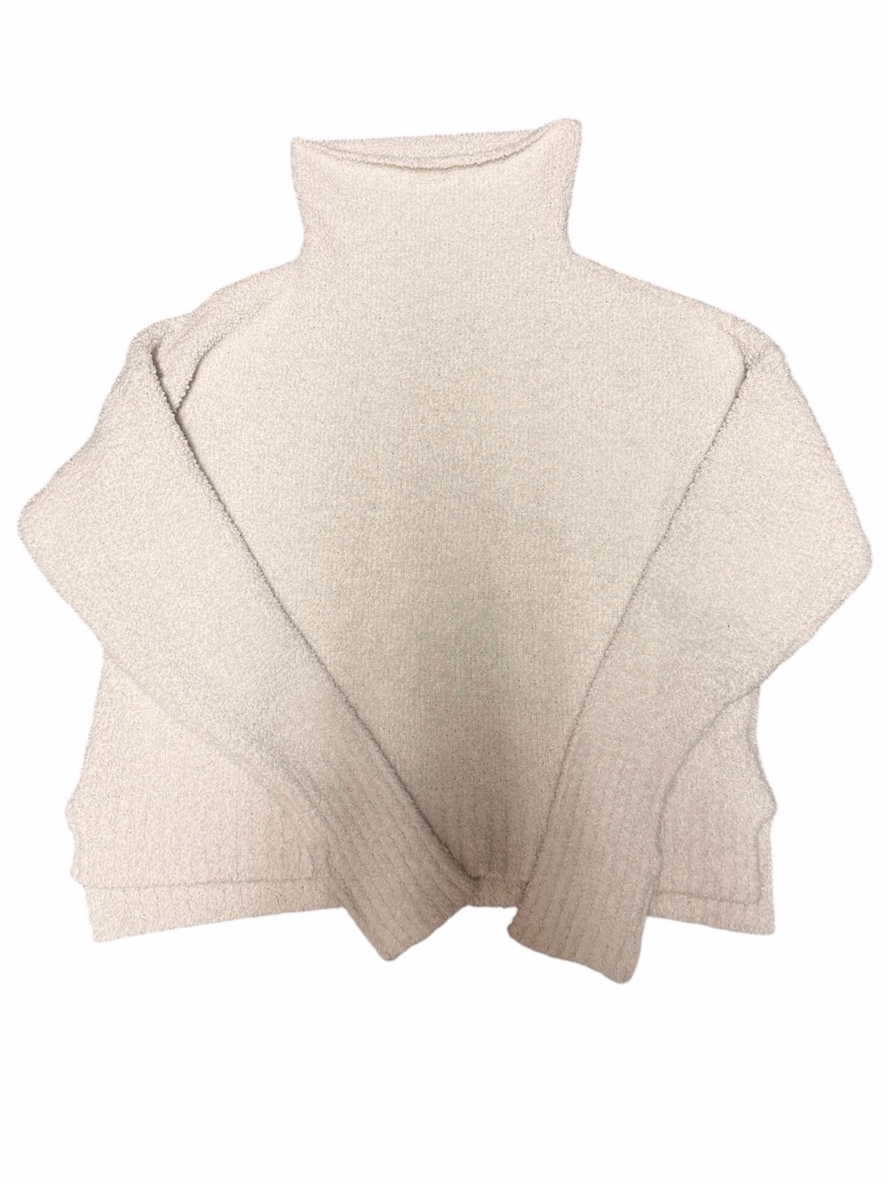 UGG Cream Bouclé Turtleneck Sweater